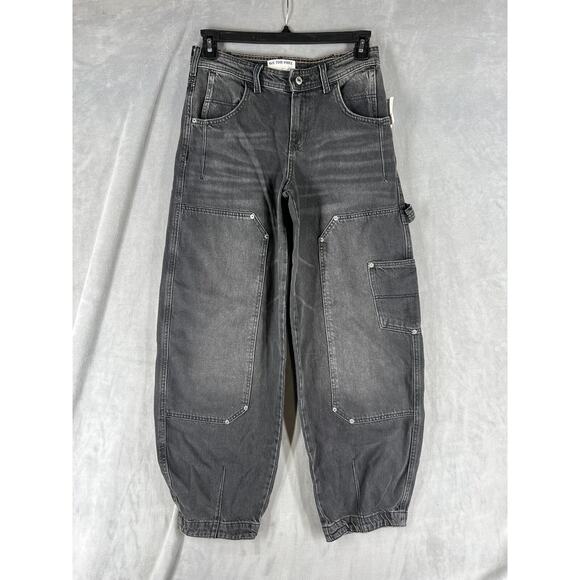 Free People Gray Women's Jeans - Picture 1 of 9